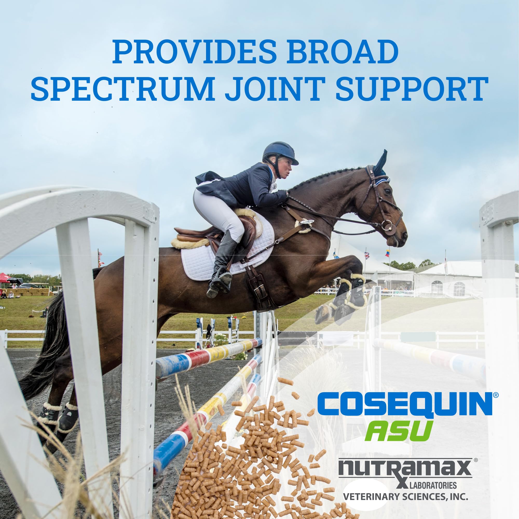 Nutramax Cosequin ASU Pellets Joint Health Supplement for Horses - Pellets with Glucosamine and Chondroitin,3.1 lbs - Image 3