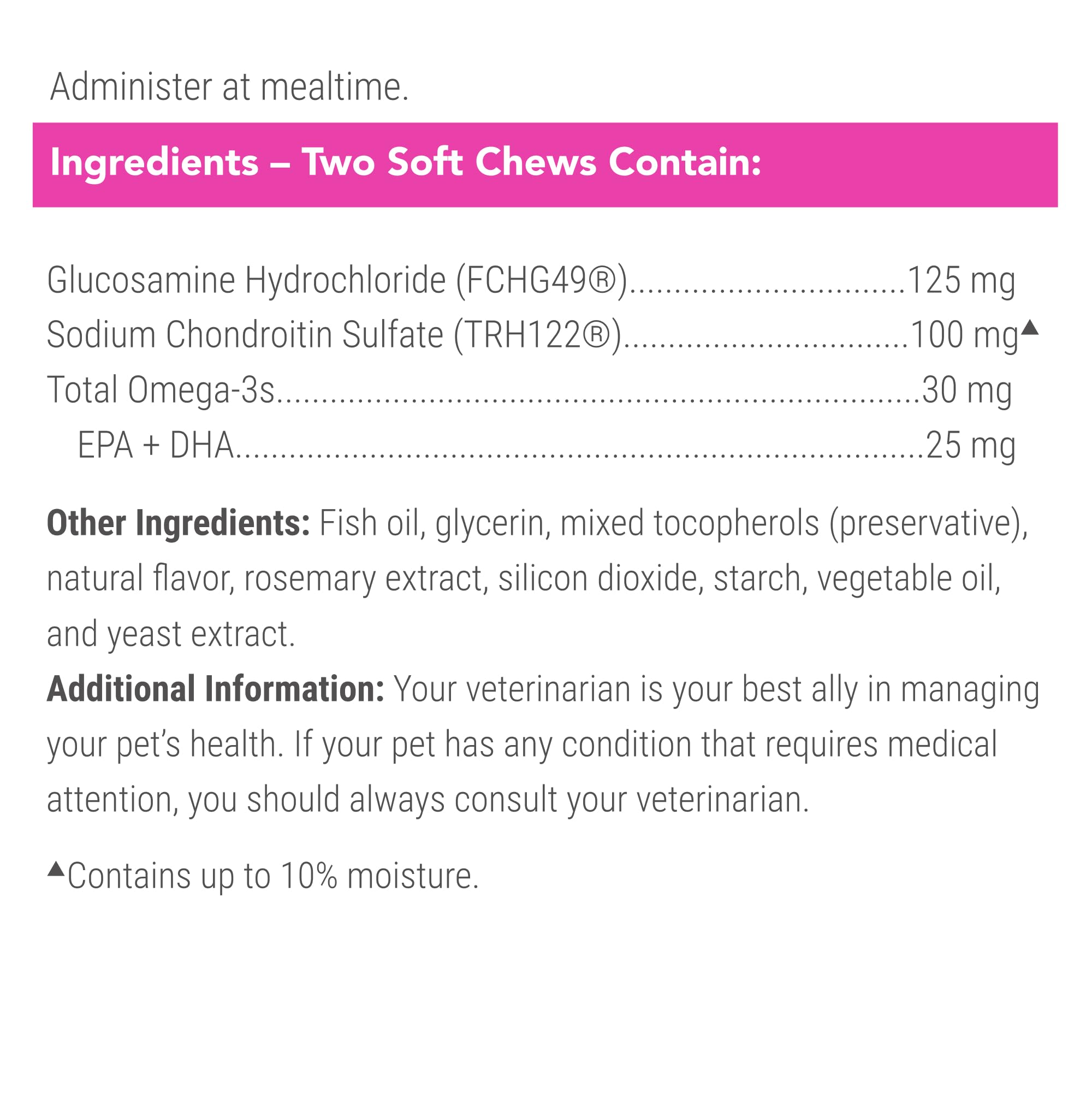 Nutramax Cosequin for Cats Joint Health Supplement, Contains Glucosamine for Cats, Plus Chondroitin and Omega-3s, Supports Joint and Skin and Coat Health, Soft Chews, 60 Count - Image 5