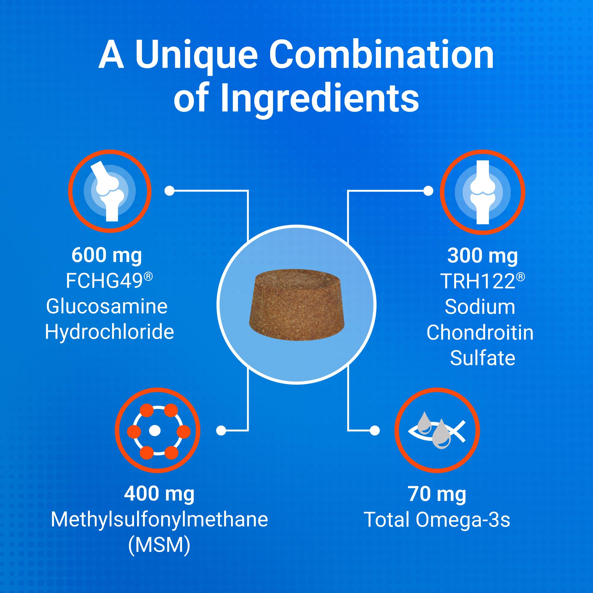 Nutramax Cosequin for Dogs Joint Health Supplement, Contains Glucosamine for Dogs, Chondroitin, MSM and Omega-3s, Supports Joint and Skin and Coat Health, Soft Chews, 60 Count - Image 5