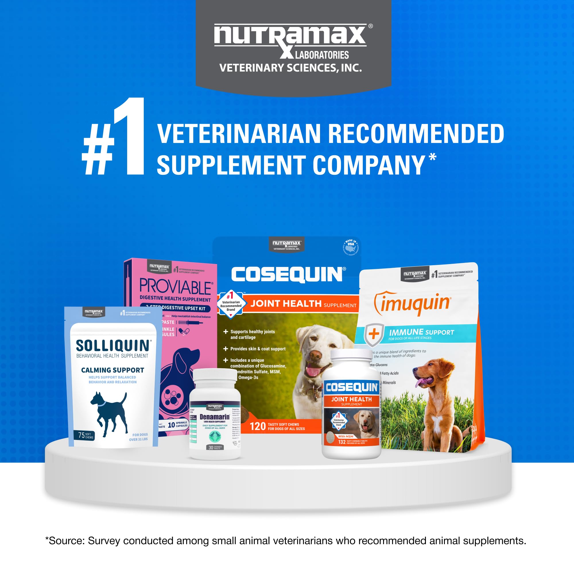 Nutramax Cosequin Minis Joint Health Supplement for Small Dogs - With Glucosamine and Chondroitin, Plus Boswellia, 45 Soft Chews - Image 9