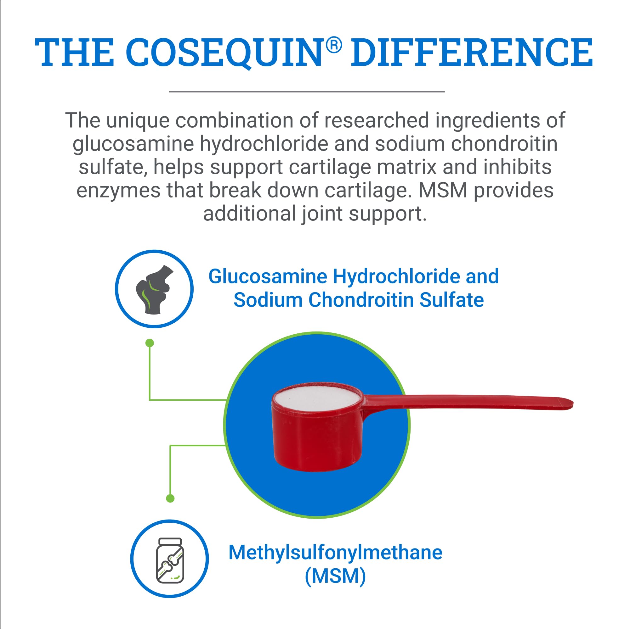 Nutramax Cosequin Optimized with MSM Joint Health Supplement for Horses - Powder with Glucosamine and Chondroitin, 1400 Grams - Image 5