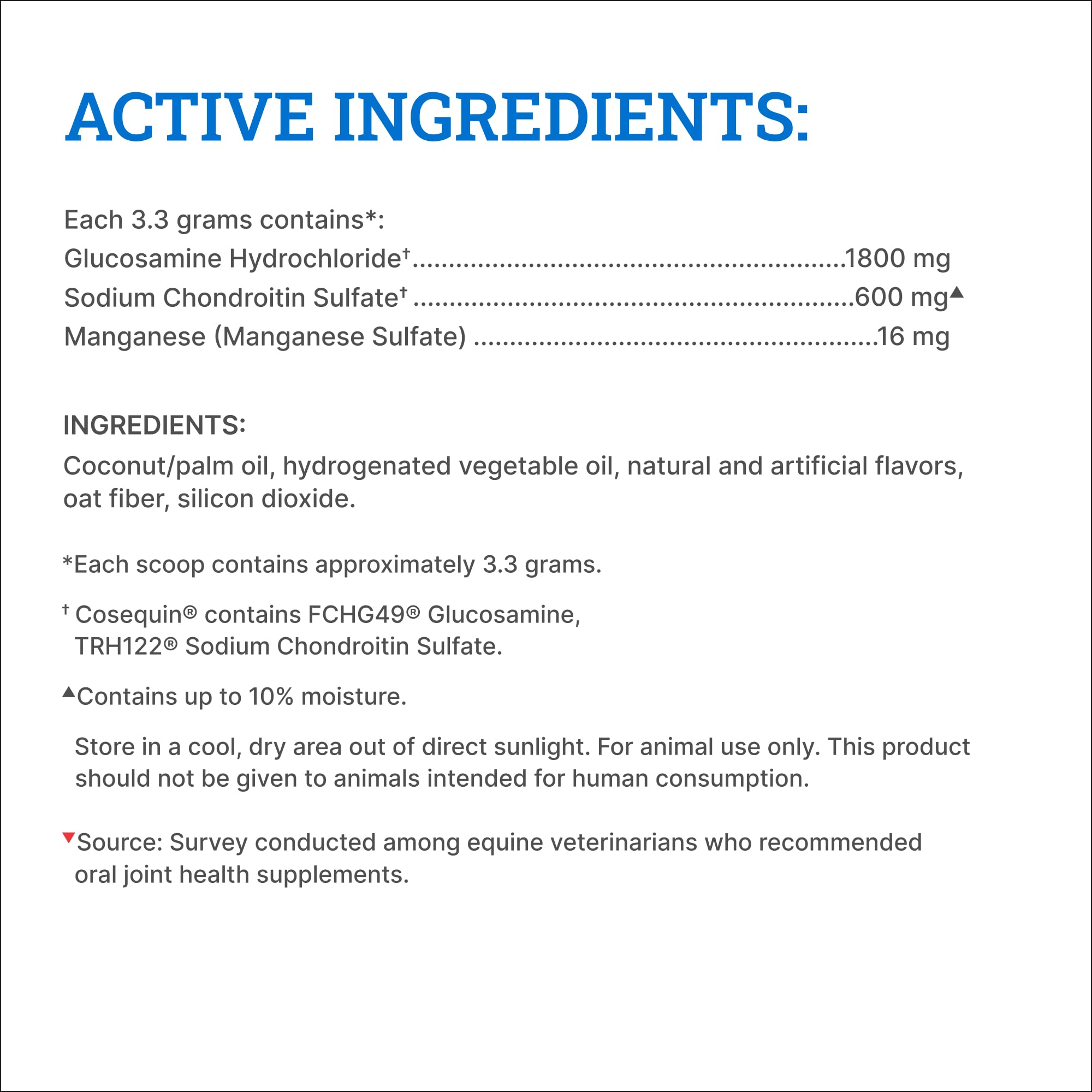 Nutramax Cosequin Original Pellets Joint Health Supplement for Horses - with Glucosamine and Chondroitin, 2 lbs - Image 5