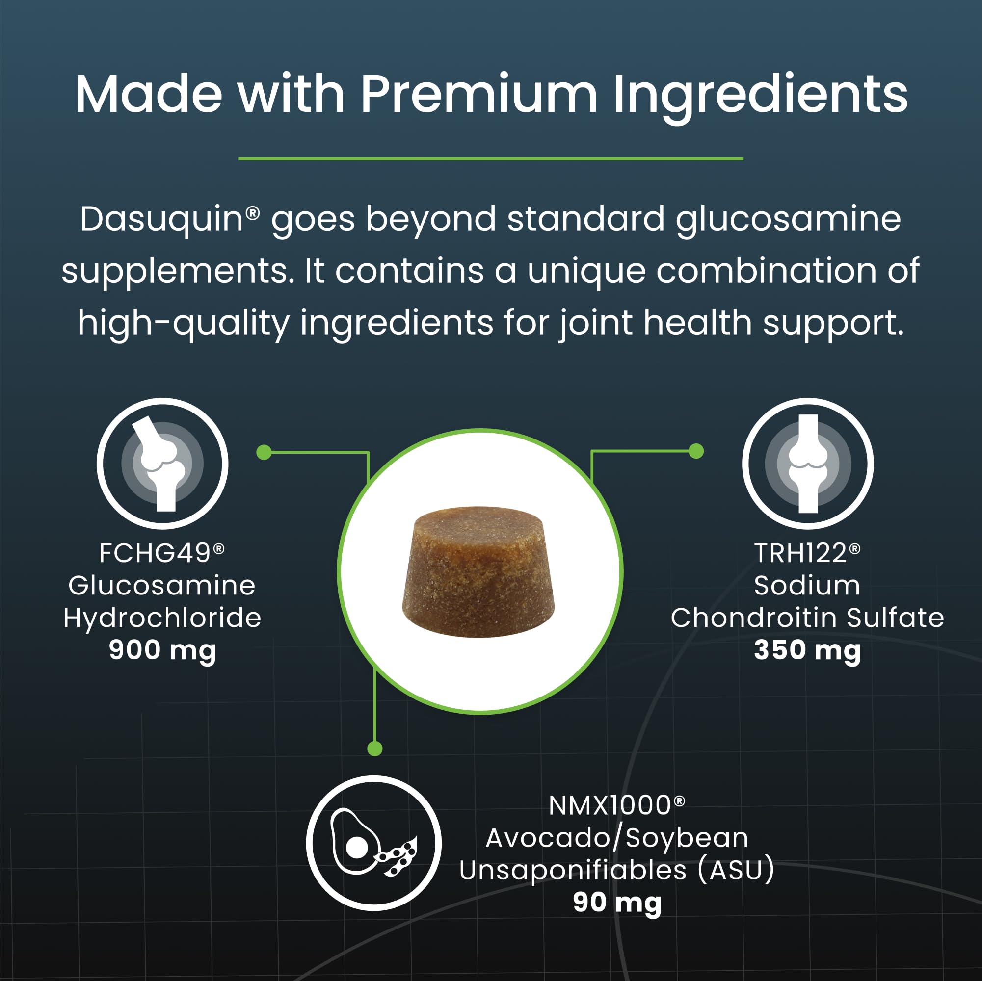 Nutramax Dasuquin for Large Dogs, Joint Health Supplement, Contains Glucosamine for Dogs, Plus Chondroitin, ASU and More, Supports Healthy Joints, Soft Chews, 150 Count - Image 5