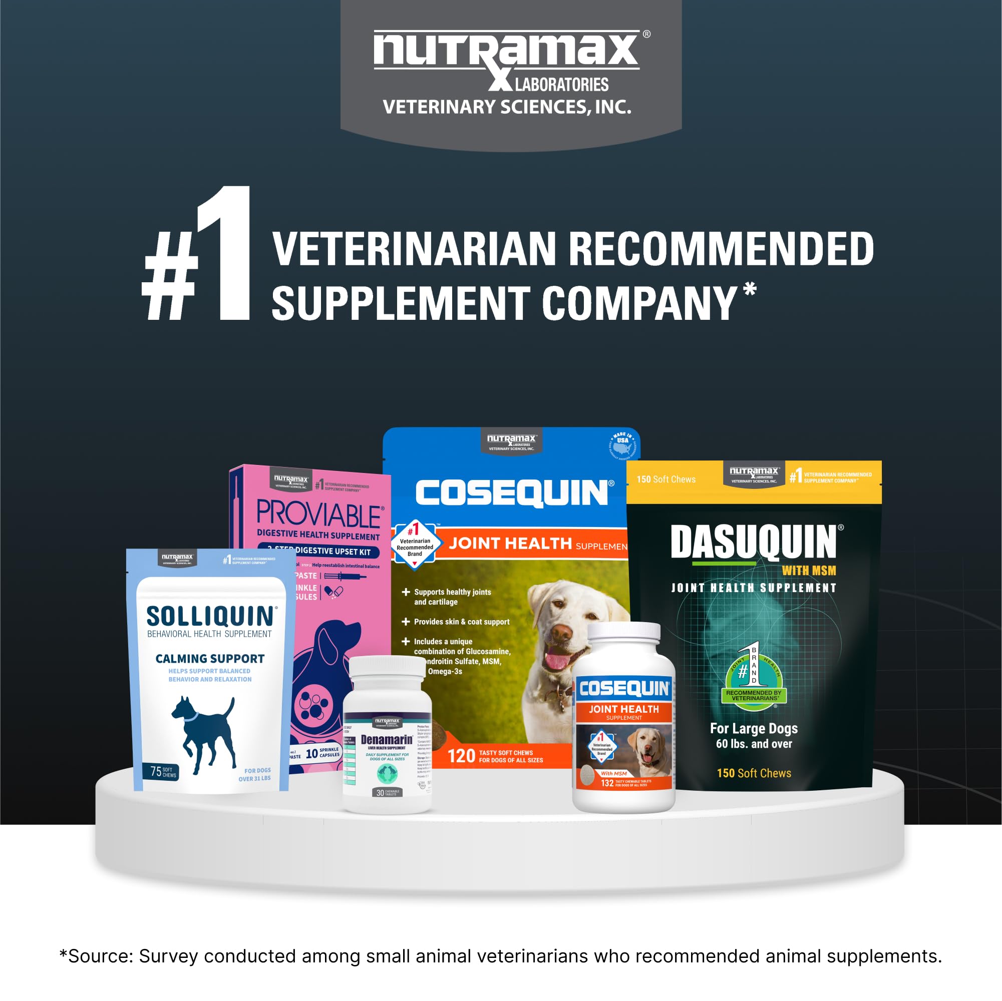 Nutramax Dasuquin for Large Dogs, Joint Health Supplement, Contains Glucosamine for Dogs, Plus Chondroitin, ASU and More, Supports Healthy Joints, Soft Chews, 150 Count - Image 9