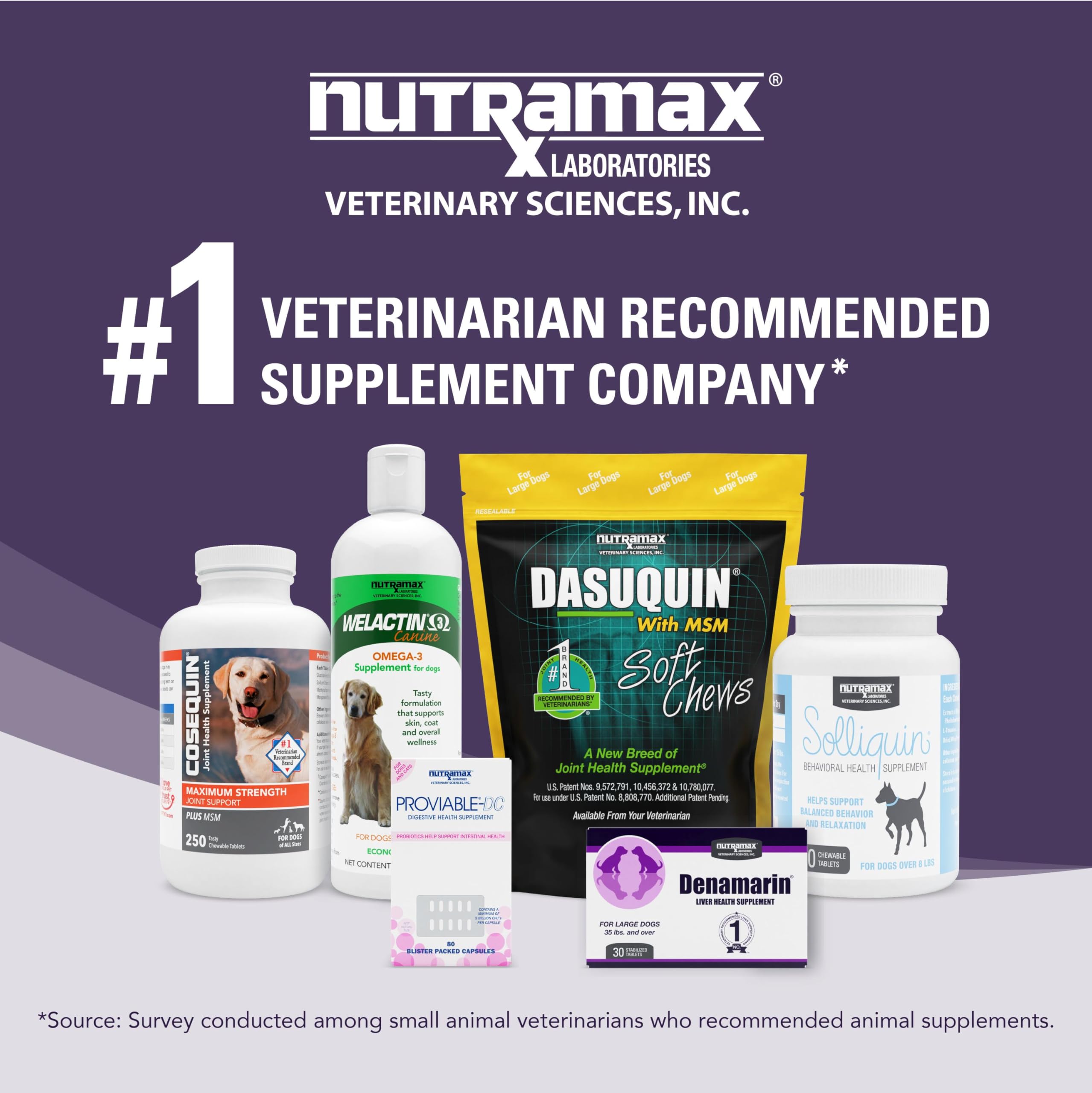 Nutramax Denamarin for Medium Dogs, Liver Health Supplement with S-adenosylmethionine (SAMe) plus Silybin, Liver Support for Dogs, Coated Tablets, 30 Count - Image 6
