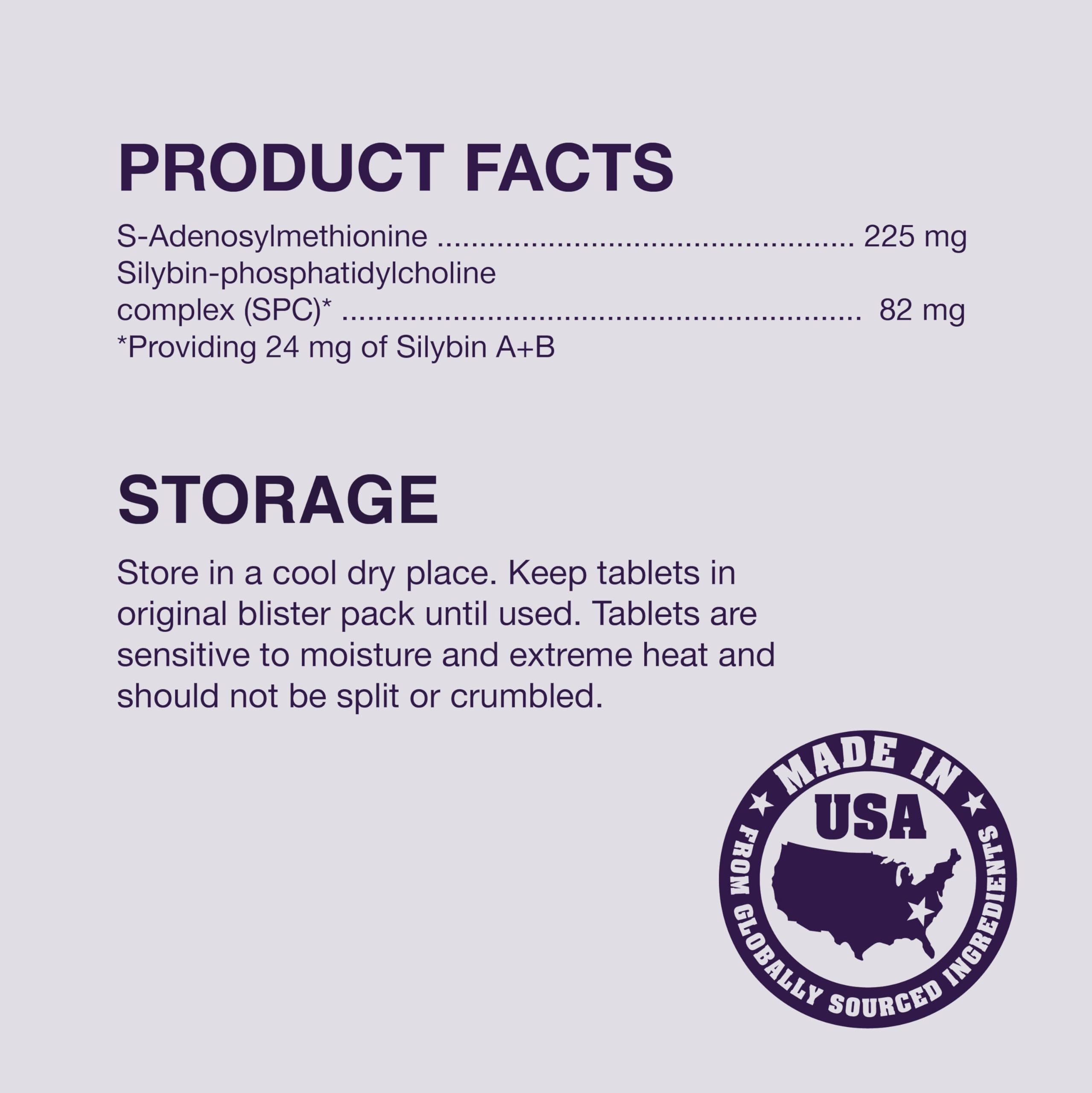 Nutramax Denamarin for Medium Dogs, Liver Health Supplement with S-adenosylmethionine (SAMe) plus Silybin, Liver Support for Dogs, Coated Tablets, 30 Count - Image 7