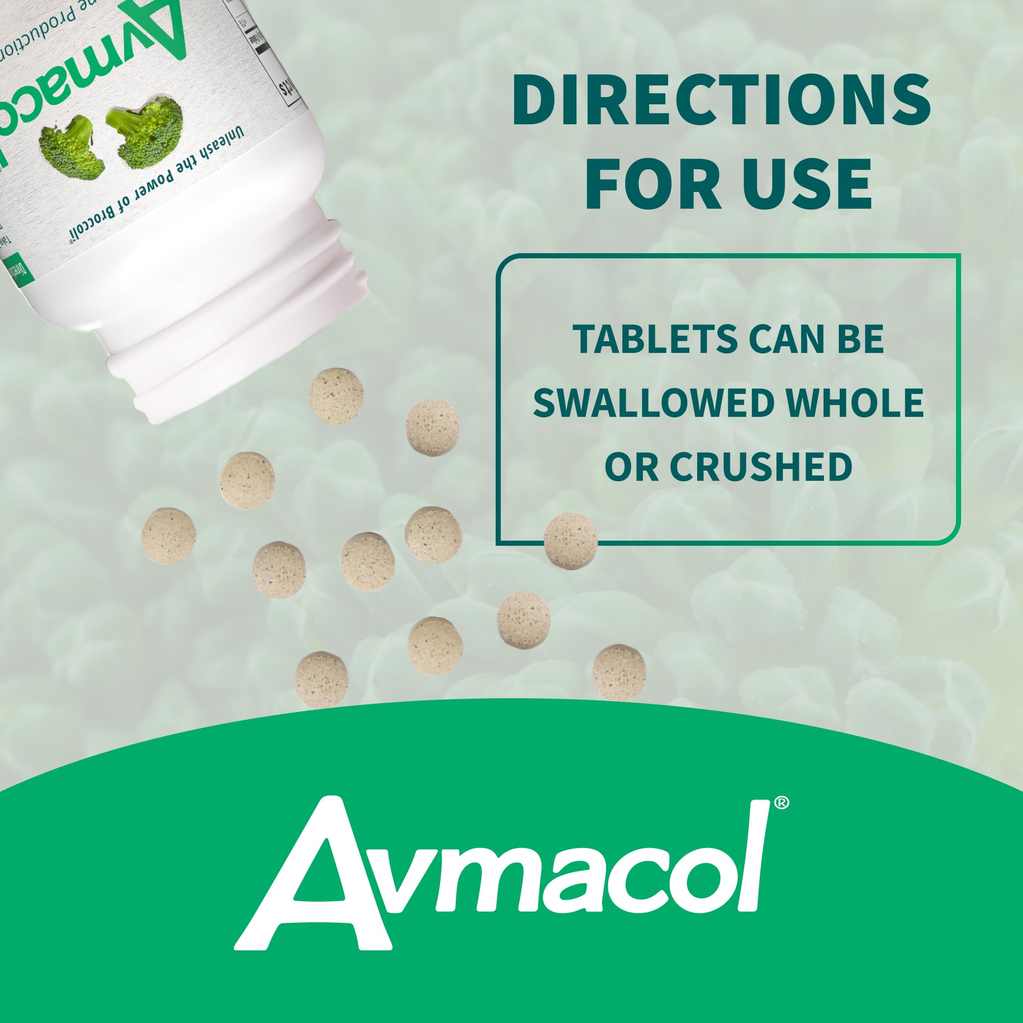 Nutramax Laboratories Avmacol #1 Researched Sulforaphane-Producing Brand for Detoxification with Glucoraphanin and Active Myrosinase, Adults & Children, 60 Tablets - Image 7