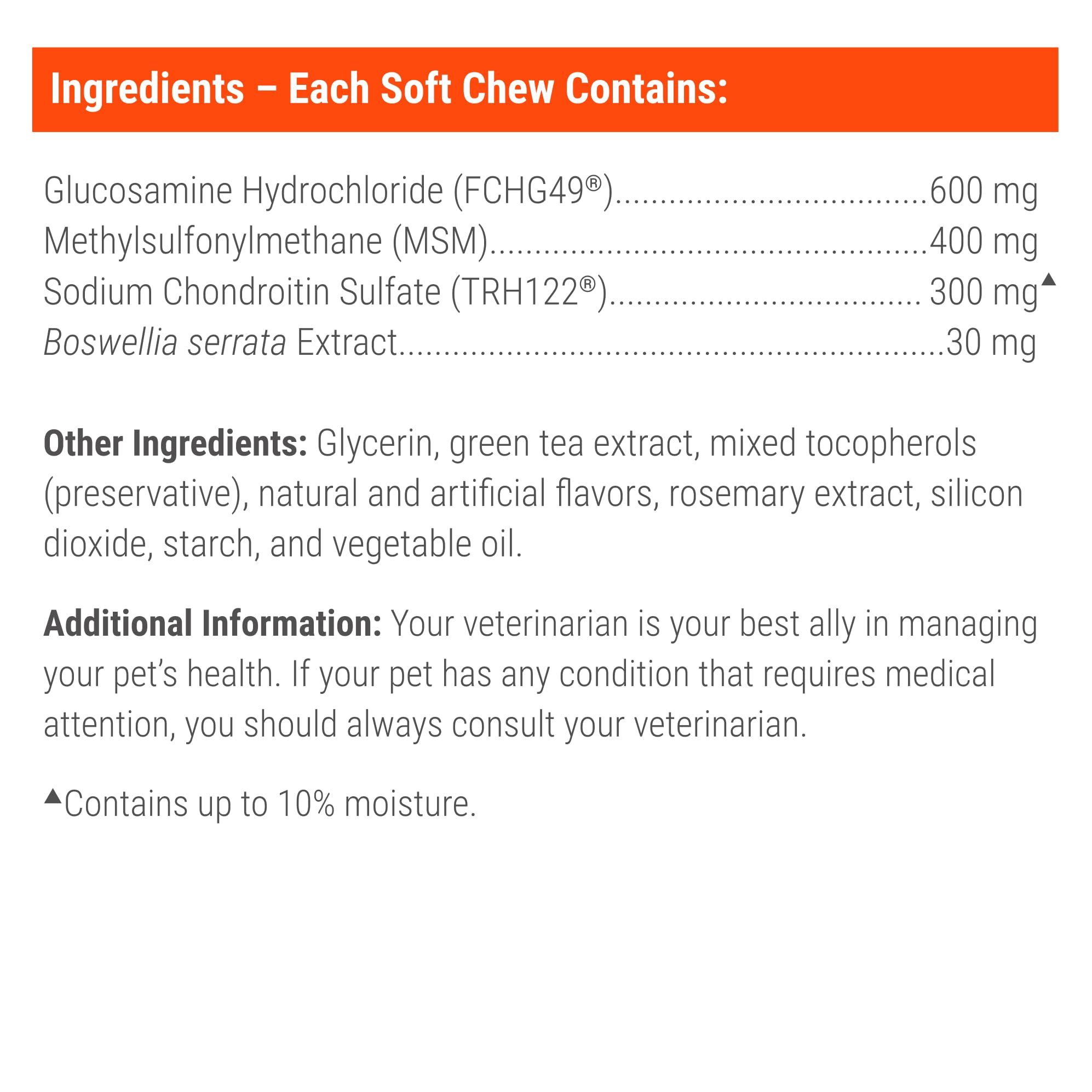 Nutramax Laboratories Cosequin DS Plus MSM Professional Line for Dogs, 60 Soft Chews - Image 7